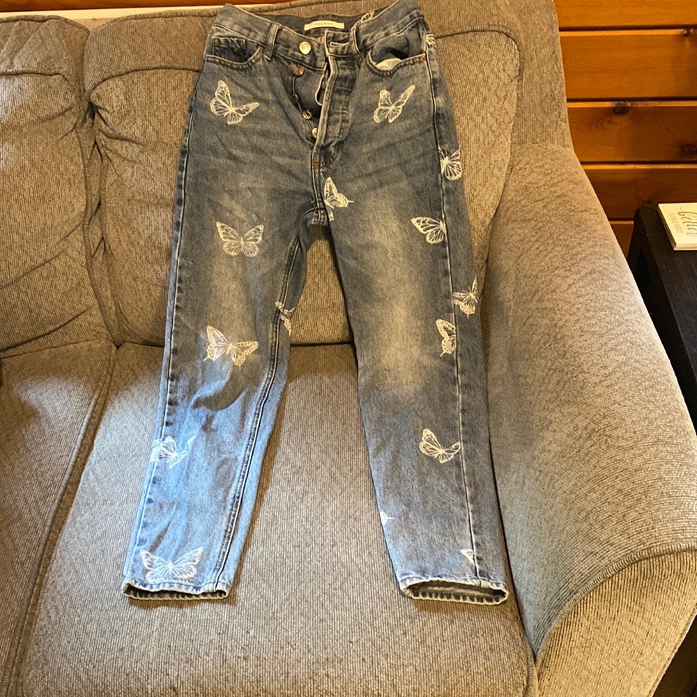 PacSun Ultra high rise slim size 22